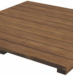 Platte aus Akazienholz für Tisch