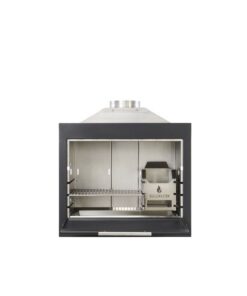 Braaimaster Single Black zum Einbauen